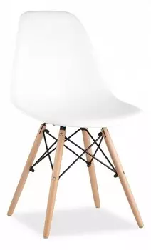 Стул Eames Wood Stool Group 8056PP WHITE