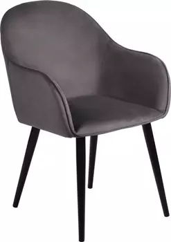 Стул Frida тёмно-серый велюр Bradex Home RF 0379