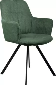 Стул Grant зелёный шенилл на поворотном механизме Bradex Home FR 1004