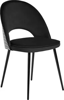 Стул Leo чёрный с жаккардом Bradex Home RF 0267