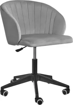 Стул Paola вращающийся на колесиках темно-серый Bradex Home RF 0042
