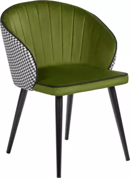 Стул Paola зеленый с жаккардом Bradex Home RF 0258