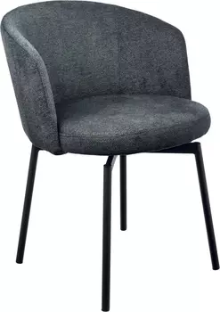 Стул Tess серый шенилл на поворотном механизме Bradex Home FR 1001