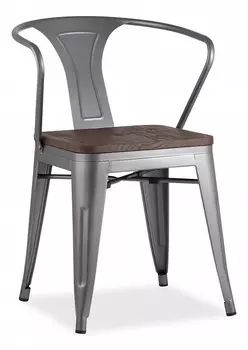 Стул Tolix Arm Wood Stool Group YD-H440AR-W YG-15