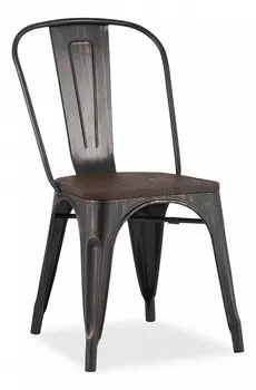 Стул Tolix Stool Group YD-H440B-W MS-01-1