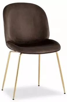 Стул Турин Stool Group 8329 VELVET BROWN