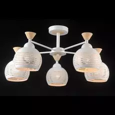 STUTTGART 81052-5C MATT WHITE Потолочная люстра Natali Kovaltseva