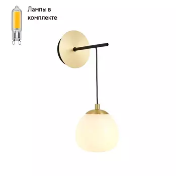 Светильник на стену с Led лампочками в комплекте Favourite 3047-1W+Lamps