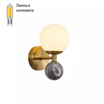 Светильник на стену с Led лампочками в комплекте Favourite 3009-1W+Lamps