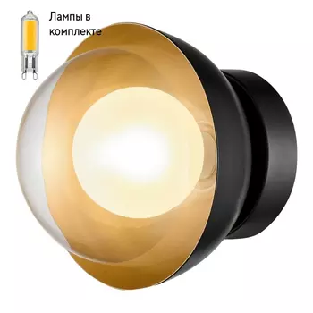 Светильник на стену с Led лампочками в комплекте Velante 359-021-01+Lamps