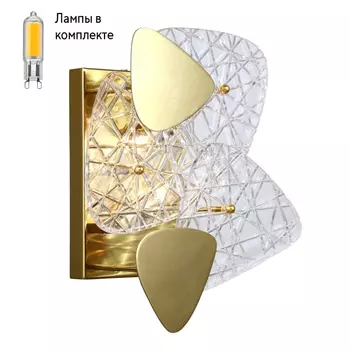 Светильник на стену с Led лампочками в комплекте F-Promo 4249-2W+Lamps