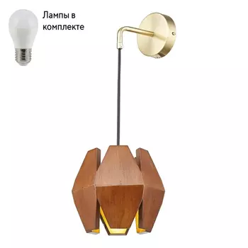 Светильник на стену с Led лампочками в комплекте Velante 533-701-01+Lamps