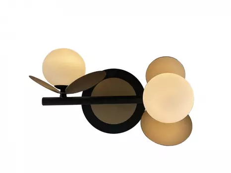 Светильник настенный iLEDEX Savage W4641-2 MBK+SGD