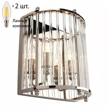 Светильник настенный с лампочками APLOYT APL.726.01.02+Lamps