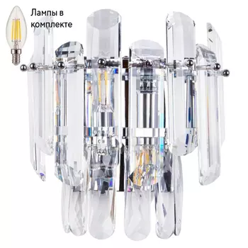Светильник настенный с лампочками DIVINARE 3510/02 AP-2+Lamps