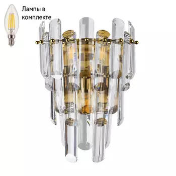 Светильник настенный с лампочками DIVINARE 3511/17 AP-3+Lamps