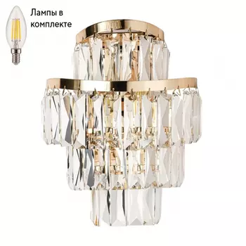 Светильник настенный с лампочками Odeon 5073/2W+Lamps