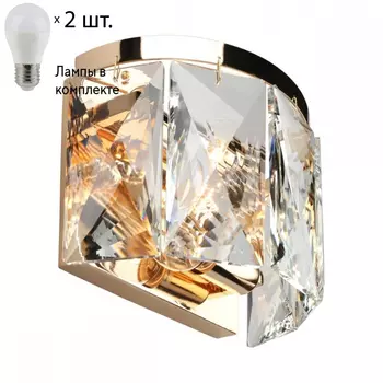 Светильник настенный с лампочками Omnilux OML-72901-02+Lamps