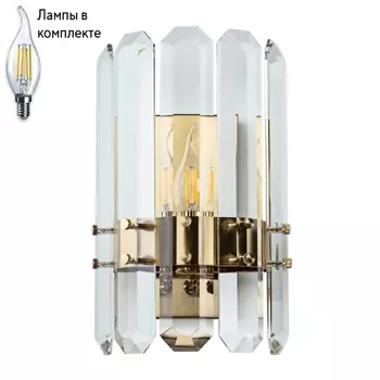 Светильник настенный с лампочкой DIVINARE 7136/18 AP-1+Lamps