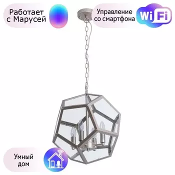 Светильник подвесной Divinare Poliedro с поддержкой Маруся 2026/19 SP-4-М