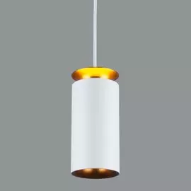 Светильник подвесной Elektrostandard DLS021 9+4W 4200К белый матовый/золото a045501