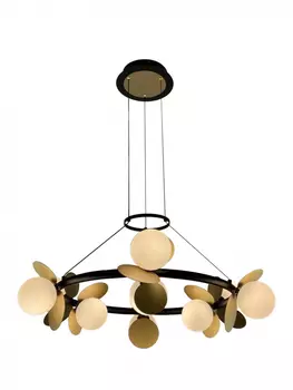 Светильник подвесной iLEDEX Savage C4641-9 MBK+SGD