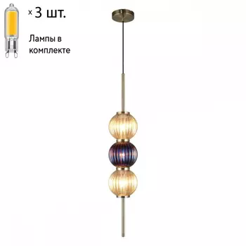 Светильник подвесной с лампочками APLOYT APL.608.16.03+Lamps