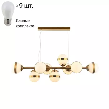 Светильник подвесной с лампочками APLOYT APL.819.03.09+Lamps