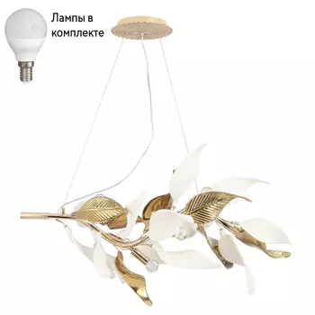 Светильник подвесной с лампочками CRYSTAL LUX Stefania SP6+Lamps