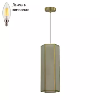 Светильник подвесной с лампочками Favourite 4120-2P+Lamps