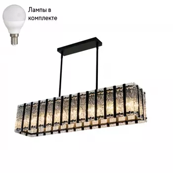 Светильник подвесной с лампочками iLamp L4688-91 MBK+Lamps