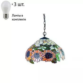 Светильник подвесной с лампочками Omnilux OML-80403-03+Lamps