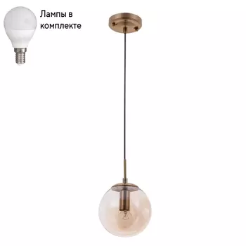 Светильник подвесной с лампочкой Arte lamp A9915SP-1PB+Lamps