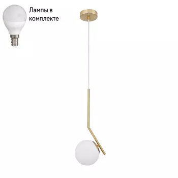 Светильник подвесной с лампочкой Arte lamp A1924SP-1AB+Lamps