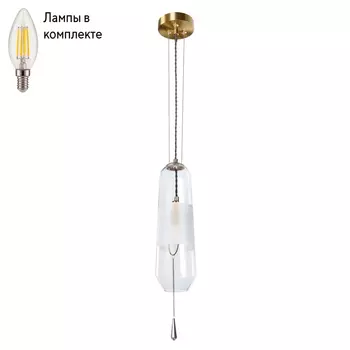 Светильник подвесной с лампочкой DIVINARE 5012/09 SP-1+Lamps