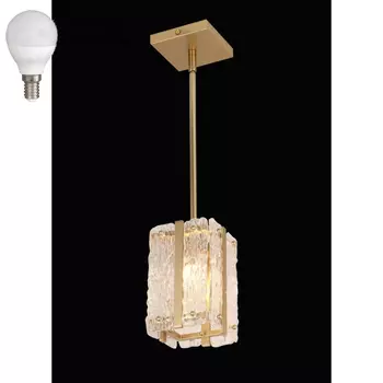 Светильник подвесной с лампочкой iLamp P4688-1 SGD+Lamps