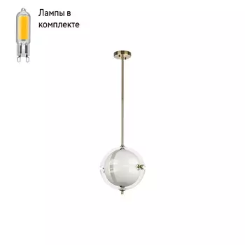 Светильник подвесной с Led лампочками в комплекте Lightstar 816033+Lamps