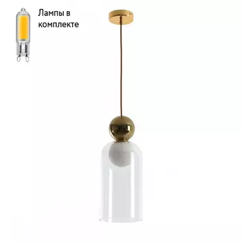 Светильник подвесной с Led лампочками в комплекте Favourite 2729-1P+Lamps