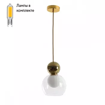 Светильник подвесной с Led лампочками в комплекте Favourite 2730-1P+Lamps