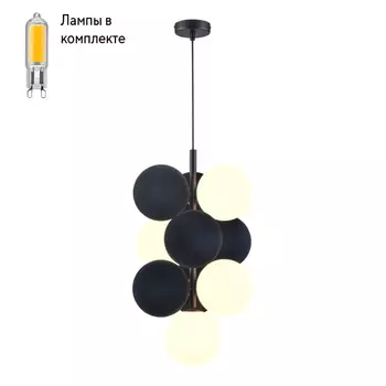 Светильник подвесной с Led лампочками в комплекте Wertmark WE237.10.026+Lamps