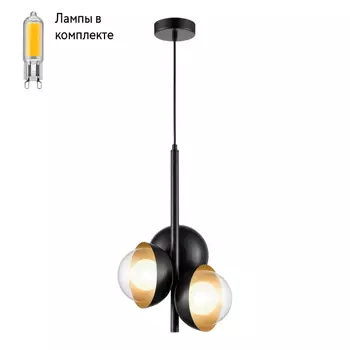 Светильник подвесной с Led лампочками в комплекте Velante 359-026-03+Lamps