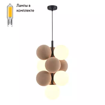 Светильник подвесной с Led лампочками в комплекте Wertmark WE237.10.006+Lamps