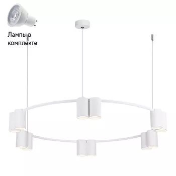 Светильник подвесной с Led лампочками в комплекте Velante 471-003-12+Lamps