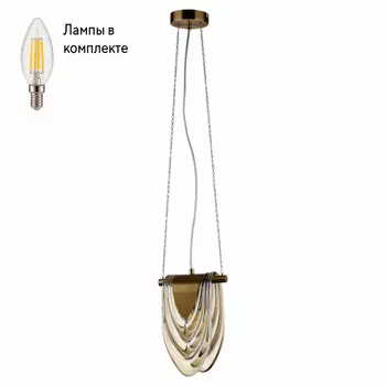 Светильник подвесной с Led лампочками в комплекте LUMION 6515/1+Lamps
