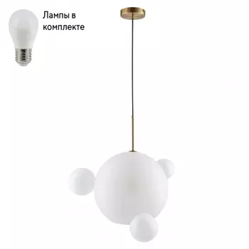 Светильник подвесной с Led лампочками в комплекте LUMION 6516/1+Lamps