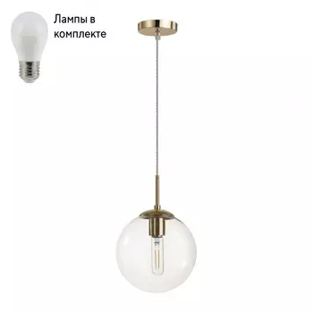 Светильник подвесной с Led лампочками в комплекте LUMION 6509/1B+Lamps