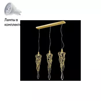 Светильник подвесной с Led лампочками в комплекте Wertmark WE186.03.403+Lamps