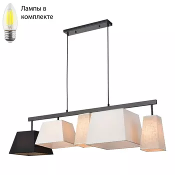 Светильник подвесной с Led лампочками в комплекте Velante 268-023-05+Lamps