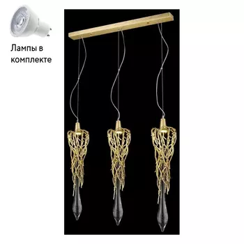 Светильник подвесной с Led лампочками в комплекте Wertmark WE186.03.503+Lamps