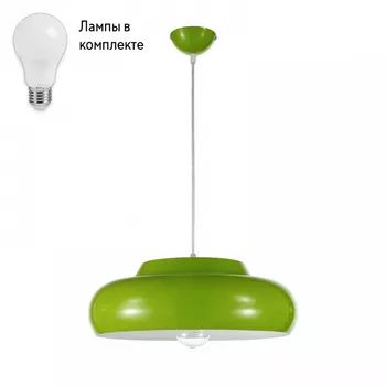 Светильник подвесной с Led лампочками в комплекте Arti Lampadari Vito E 1.3.P1 GR+Lamps